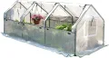 Anlehn-Gewächshaus Aluminium Mini für Tomaten - Thumbnail 3