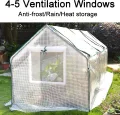 Anlehn-Gewächshaus Aluminium Mini für Tomaten - Thumbnail 5