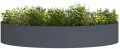 vidaXL Pflanzenring 5 pcs Braun 40 x 40 x 20 cm Wetterfeststahl, Moderner runder Metall-Pflanzer, skulpturaler Gartendekor, langlebiger Außenstahl Pflanzenrahmen, minimalistisches Designelement - Thumbnail 8
