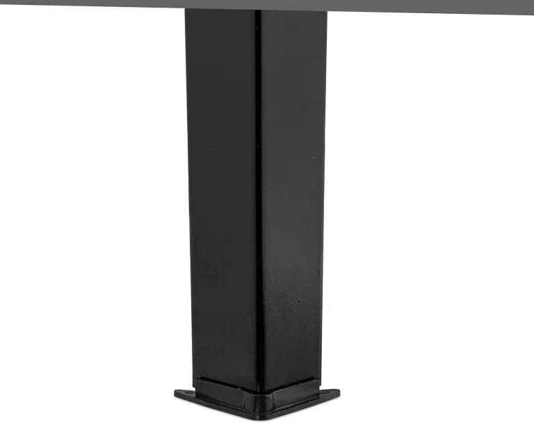 Relaxdays Hochbeet, Garten, Balkon & Terrasse, pulverbeschichteter Stahl, HxBxT: 80 x 85 x 40 cm, Pflanzenbeet, schwarz – Bild 7