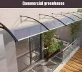 Polycarbonatplatte UV-beständig Gewächshausdach transparente Isolierung Tageslichtpaneele Rolle für Gartenarbeit im Freien Landwirtschaft(Size:1m*6m) - Thumbnail 7