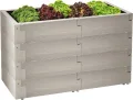 JUWEL Hochbeet Timber PFLANZTREPPE (3-stufiges Treppenhochbeet aus Kunststoff, witterungs- und frostbeständig, ideal für Kräuter, Gemüse & Blumen, ca. 190 x 60 x 60 cm, 100 % recycelbar) 20472 - Thumbnail 7