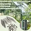 BOPHIS 120PCS Gewächshaus Klammern Edelstahl Gewächshausklammern Gewächshaus Zubehör Klammer Sturmfest Gewächshaus Zubehör für Hohlkammerplatten, Gewächshaus Platten, Doppelstegplatten – Bild 4
