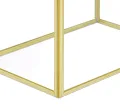 Relaxdays Pflanzenterrarium, Glas & Kupfer, HBT: 15x15x10 cm, Deko Glashaus Kakteen & Moos, Glaskasten Fensterbank, gold - Thumbnail 6