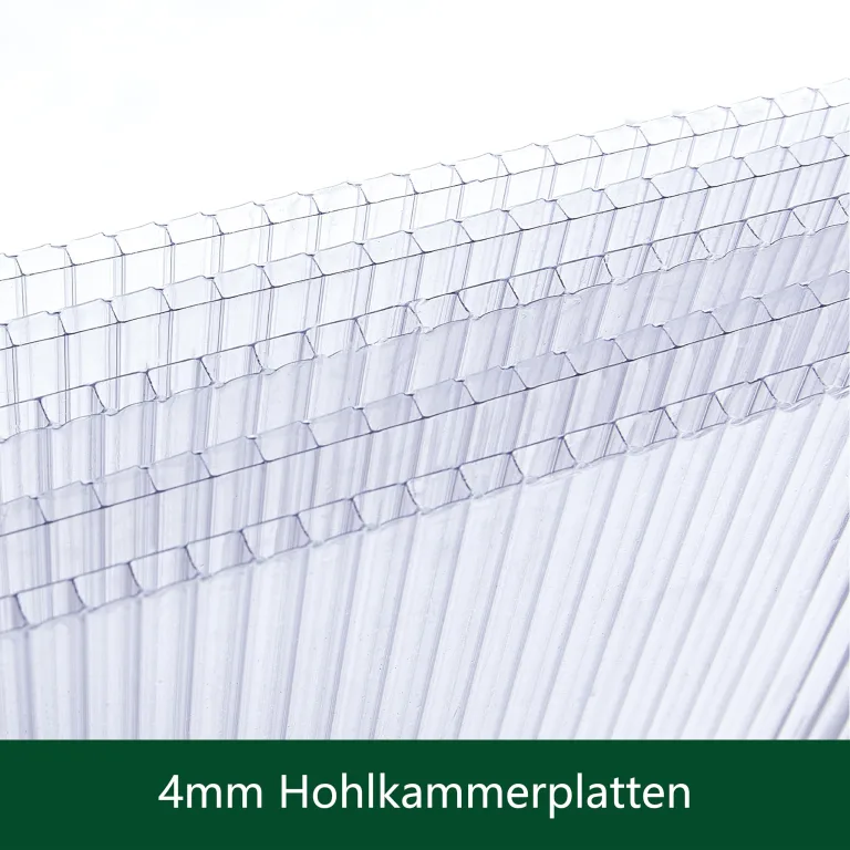 Aluminium-Gewächshaus – kompakter Tomatenzüchter – 3 Türen – 190 x 52 x 182 cm – Silber – ideal für kleine Räume und städtische Gartenarbeit – Bild 8