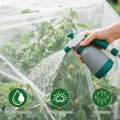 2x5M Gemüsenetz Insektenschutznetz Feinmaschig Insektennetz Vogelschutznetz Garten Gemüsebeet Schutznetz Gartennetz Pflanzennetz für Pflanzen Gemüse Blumen Garten Obstgarten (Weiß) - Thumbnail 3