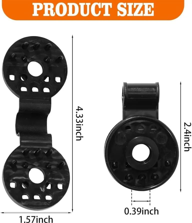 50 Stück Schattenstoff-Kunststoff-Clips aus Kunststoff, schwarz, Sonnenschutz-Clips für Gewächshaus, Outdoor, Garten, Anti-Vogelnetz, landwirtschaftlich, UV-beständig, Stoffzubehör – Bild 4