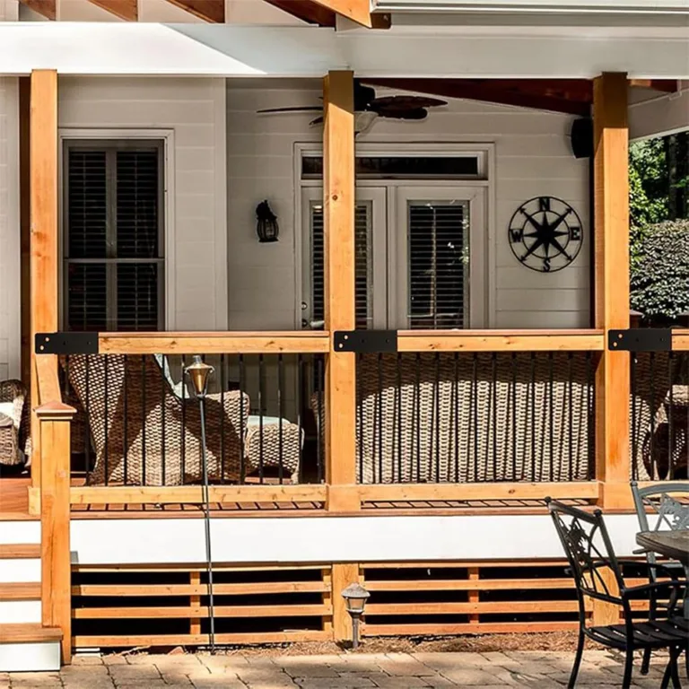 Pfostenträger aus Holz – 4 robuste Deckenerhöhungen | Zubehör für Garten, Garage und Gewächshaus – Bild 2