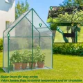 Gardzen Kleines begehbares Gewächshaus, robustes, tragbares Gewächshaus für den Außenbereich, mit stabilem Rahmen und transparenter Abdeckung, schützt Pflanzen vor Kälte, Regen, 91,9 cm (L) x 53,3 (B - Thumbnail 10
