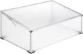 tectake® Frühbeet, Frühbeetaufsatz, Frühbeetkasten, Anzuchtkasten für Hochbeet, Blumenkasten, Anzucht Gewächshaus, Hochbeet Abdeckung, Pflanzkasten Minigewächshaus - 102 x 61 x 41/31 cm - Thumbnail 1