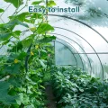 UV-beständige regensichere Polycarbonat-Dachplatten für Gewächshäuser Gewächshausdächer Kunststoffdächer für Garten, Landwirtschaft und Wintergärten(Size:3.28 Ft x 14 Ft,Color:0.8mm) - Thumbnail 3