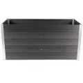 HORI WPC-Hochbeet Pflanzkasten Gemüsebeet Frühbeet Gartenbeet - 3 Größen verfügbar - Farbe: Anthrazit mit Holzoptik - Langlebig, wetterfest & pflegeleicht Größe: 160 x 70 x 75 cm - Thumbnail 2