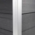 HORI WPC-Hochbeet Pflanzkasten Gemüsebeet Frühbeet Gartenbeet - 3 Größen verfügbar - Farbe: Anthrazit mit Holzoptik - Langlebig, wetterfest & pflegeleicht Größe: 160 x 70 x 75 cm - Thumbnail 8