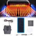 Solarpanel-Heizset – Kfz-Ladegerät, Gewächshausheizung | Solarwärme-Set 12 V mit Ventilator, energiesparendes Heizsystem, Außenheizung R - Thumbnail 2