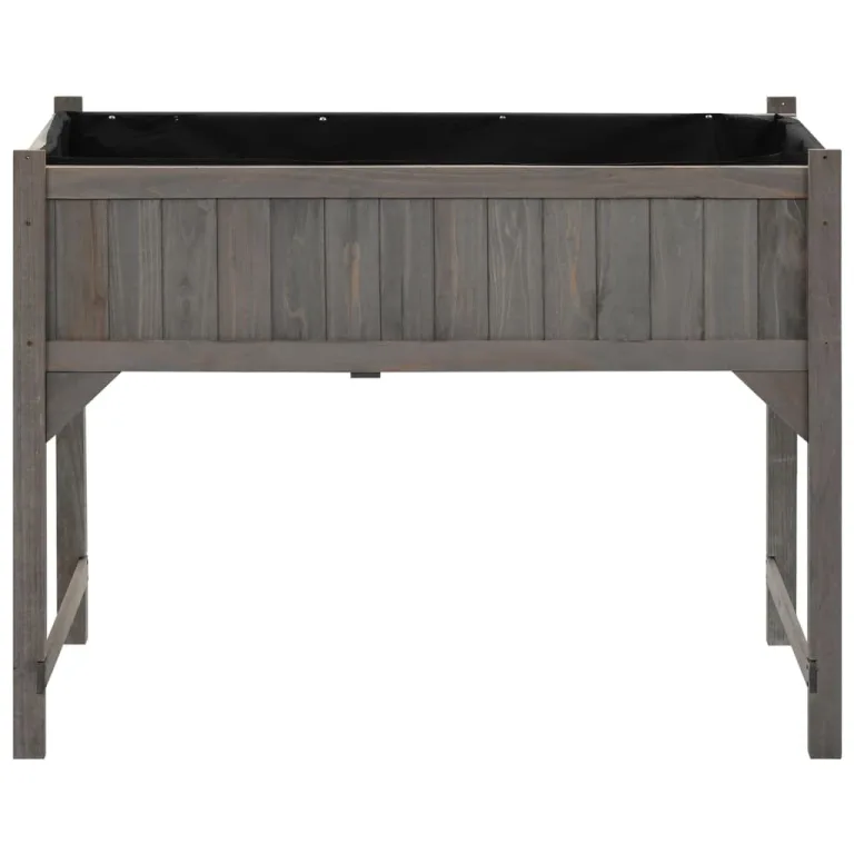 Hochbeet with Gewächshaus, Massivholz Tanne, Durable and Weather-Resistant, Hochbeet Balkon, Hochbeete für Garten, Hofgarten Hochbeete, Pflanzkasten Balkon, 110x54x120 cm – Bild 7