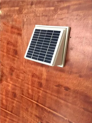 Dachentlüftung 68CFM Plastiksolarventilator-Auszieher-Luftkanal-Durchmesser 120mm des Wand-Ventilator-2.5W for Hallen-Gewächshaus – Bild 8