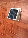 Dachentlüftung 68CFM Plastiksolarventilator-Auszieher-Luftkanal-Durchmesser 120mm des Wand-Ventilator-2.5W for Hallen-Gewächshaus - Thumbnail 3