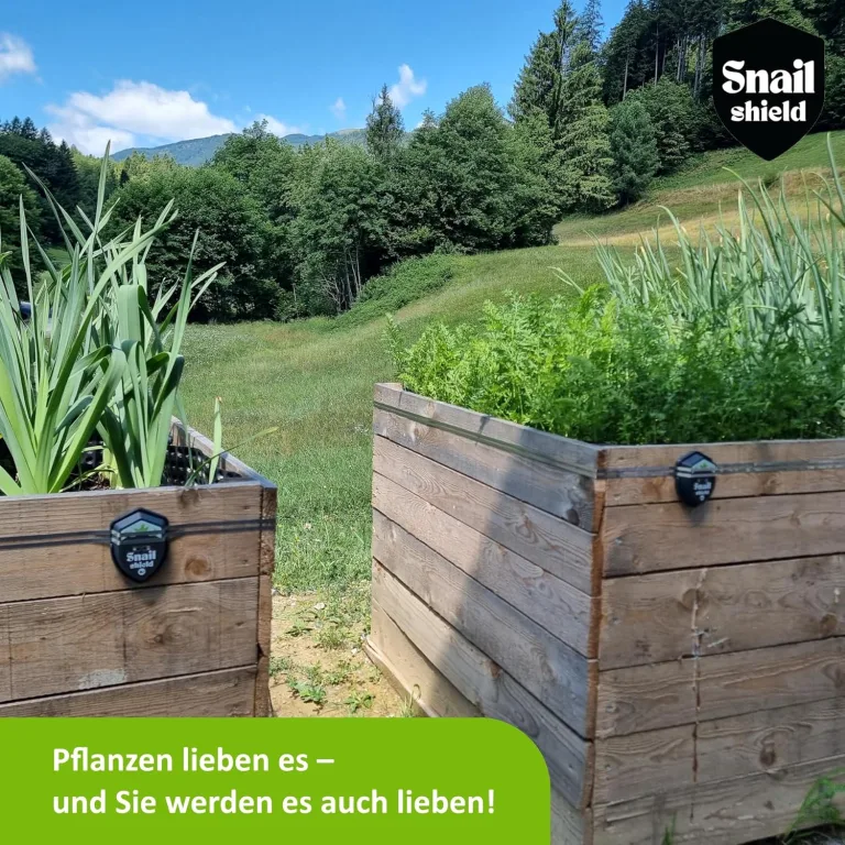 Snail Shield - Schneckenzaun Elektrisch Set für Hochbeet mit 11m Zaunband, Schneckenschutz für Gärten, Gemüsebeet, Pflanzen, Einfache Installation, verbesserte Software 2026 (Made in EU) – Bild 8