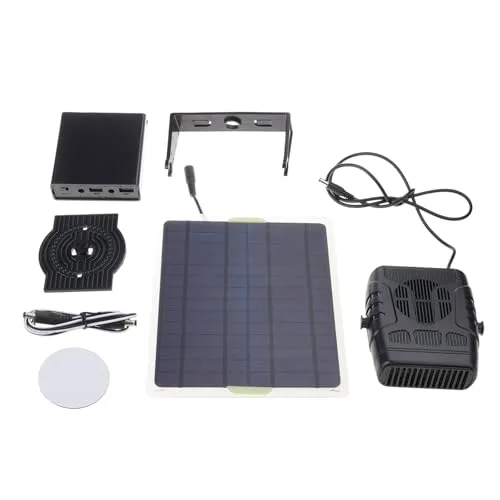 Solar-Raumheizung Kompakte Größe für den Außenbereich für Tierhäuser und Gewächshäuser Tragbares Solarpanel Kompakter Heizkörper – Bild 9