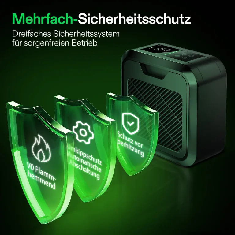 VIVOSUN AeroFlux Smart Grow Tent Heater, 700W PTC-Heizung mit Thermostat, VPD-Überwachung, App-Steuerung, Überhitzungsschutz und Verlängerungsschlauch, für Growzelte, Räume und Gewächshäuser – Bild 5