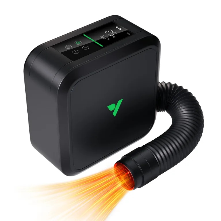VIVOSUN AeroFlux Smart Grow Tent Heater, 700W PTC-Heizung mit Thermostat, VPD-Überwachung, App-Steuerung, Überhitzungsschutz und Verlängerungsschlauch, für Growzelte, Räume und Gewächshäuser – Bild 1