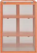 Gecheer Gewächshaus-Schrank Holz 75x47x109 cm Gewächshaus Treibhaus Tomatenhaus Frühbeet Pflanzenhaus für Gurken - Thumbnail 6