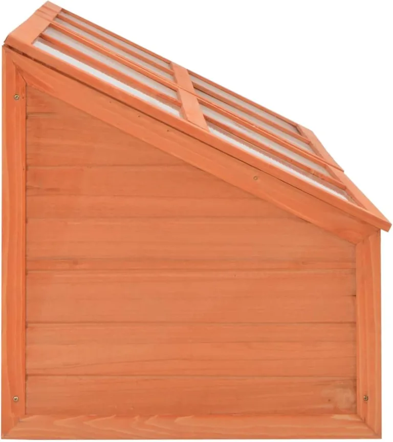 Tidyard Holz Treibhaus 180x57x62 cm Pflanzenhaus mit PC-Platte für Garten und Gewächshaus – Bild 4