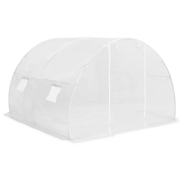 Gewächshaus Großes Pflanzenhaus 300x300x200 cm PE-Netz & Verzinkter Stahl Model45749 – Bild 1