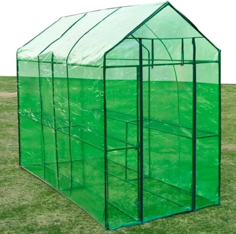 Gecheer Gewächshaus Stahl XL Gewächshaus Treibhaus Tomatenhaus Frühbeet Pflanzenhaus für Gurken – Bild 6