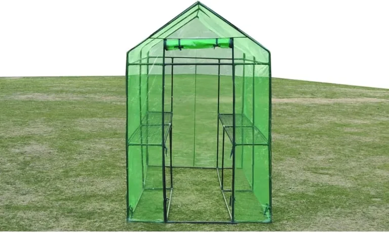 Gecheer Gewächshaus Stahl XL Gewächshaus Treibhaus Tomatenhaus Frühbeet Pflanzenhaus für Gurken – Bild 3