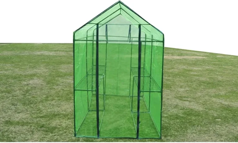 Gecheer Gewächshaus Stahl XL Gewächshaus Treibhaus Tomatenhaus Frühbeet Pflanzenhaus für Gurken – Bild 4