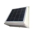 Dachventilator, 68CFM Plastiksolarventilator-Auszieher-Luftkanal-Durchmesser 120mm des Wand-Ventilator-2.5W for Hallen-Gewächshaus - Thumbnail 1