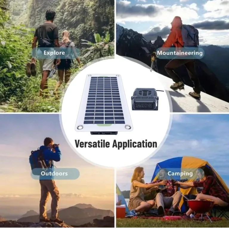 30W Monokristalline Solarpanel -Autoheizung mit Multifunktionalem Design gewächshausheizung solar Batteriekasten -Set für Einfache Ladevorgänge, Kompakt Monokristallina solpaneler – Bild 3