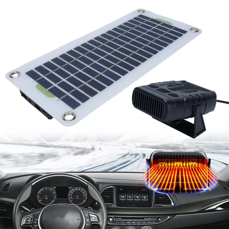30W Monokristalline Solarpanel -Autoheizung mit Multifunktionalem Design gewächshausheizung solar Batteriekasten -Set für Einfache Ladevorgänge, Kompakt Monokristallina solpaneler – Bild 8