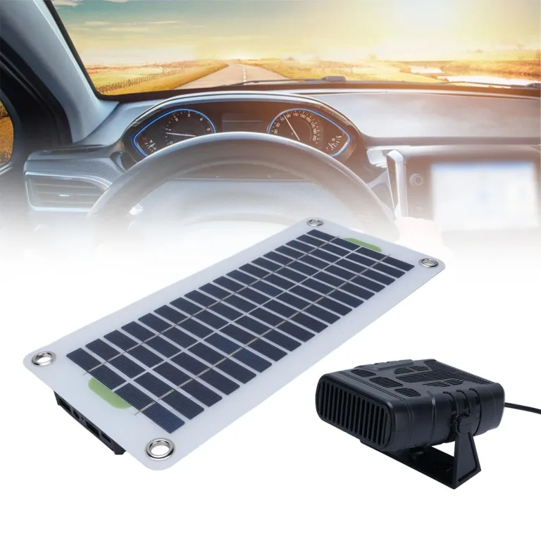 30W Monokristalline Solarpanel -Autoheizung mit Multifunktionalem Design gewächshausheizung solar Batteriekasten -Set für Einfache Ladevorgänge, Kompakt Monokristallina solpaneler – Bild 9