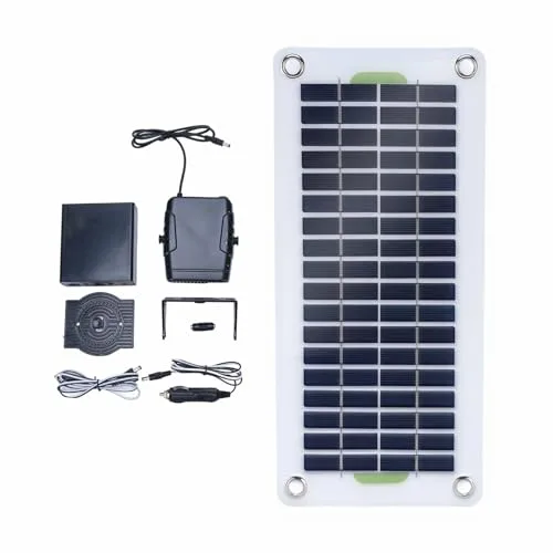 30W Monokristalline Solarpanel -Autoheizung mit Multifunktionalem Design gewächshausheizung solar Batteriekasten -Set für Einfache Ladevorgänge, Kompakt Monokristallina solpaneler – Bild 10