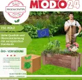 Pflanzkübel aus Holz, Hochbeet mit Schutzfolie, Kiefernholz Pflanzkasten Blumenkasten für Outdoor Garten Terrasse Balkon, Wetterfest, Stabil & Dekorativ, 30x90x33 cm Farbe: Braun imprägniert - Thumbnail 6