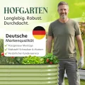 Hochbeet Metall 260x80x78 cm I Gartenbeet aus verzinktem Stahl I Pflanzbeet wetterfest & rostfrei I Ovales Gemüsebeet für Garten & Terasse I Hochbeet Bausatz ohne Boden (Salbei) - Thumbnail 8