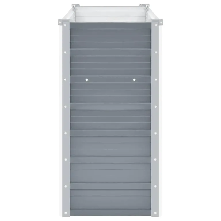Hochbeet aus Metall Modulares Hochbeete-Kit Rostfreie Hochbeete für Garten aus Premium Zn-Al-Mg Stahl Hoch Gemüsebeet Verzinkter 100x40x77 cm Grau – Bild 4