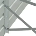 Hochbeet Metall Premium hochbeet Balkon oder Garten Pflanzkasten Hochbeete-Kit Kräuterbeet Balkon Hochbeet Hochbeete für Garten 320 x 40 x 77 cm Stahl Anthrazit - Thumbnail 7