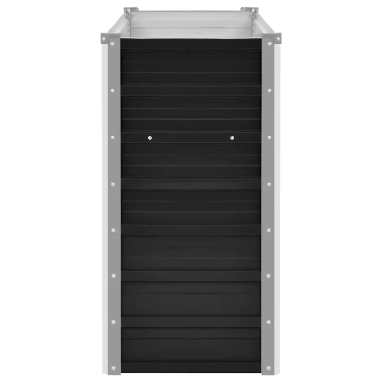 Hochbeet Metall Premium hochbeet Balkon oder Garten Pflanzkasten Hochbeete-Kit Kräuterbeet Balkon Hochbeet Hochbeete für Garten 100 x 40 x 77 cm Verzinkter Stahl – Bild 5
