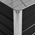 Hochbeet Metall Premium hochbeet Balkon oder Garten Pflanzkasten Hochbeete-Kit Kräuterbeet Balkon Hochbeet Hochbeete für Garten 100 x 40 x 77 cm Verzinkter Stahl - Thumbnail 6
