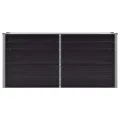 Hochbeet Metall Hochbeete-Kit für Beet Hochbeet Garten Wetterfest Kräuterbeet Frühbeet Gemüsebeet Pflanzenbeet zur Anzucht als Blumenkasten Anthrazit 160 x 40 x 77 cm Stahl - Thumbnail 4