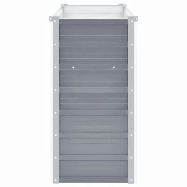 Hochbeet aus Metall Modulares Hochbeete-Kit Rostfreie Hochbeete für Garten aus Premium Zn-Al-Mg Stahl Hoch Gemüsebeet Verzinkter 160x40x77 cm Grau – Bild 4