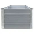Hochbeet aus Metall Modulares Hochbeete-Kit Rostfreie Hochbeete für Garten aus Premium Zn-Al-Mg Stahl Hoch Gemüsebeet Verzinkter 320×40×45 cm Grau - Thumbnail 3