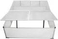 SKM Frühbeet mit 4 Deckeln,Heim & Garten,Rasen & Garten,Gartenpflege,Gewächshäuser,Transparent,4.45 kg,40214 - Thumbnail 3