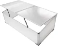 SKM Frühbeet ohne Boden mit 2 Deckeln,Heim & Garten,Rasen & Garten,Gartenpflege,Gewächshäuser,Transparent,3.1 kg,40213 - Thumbnail 3