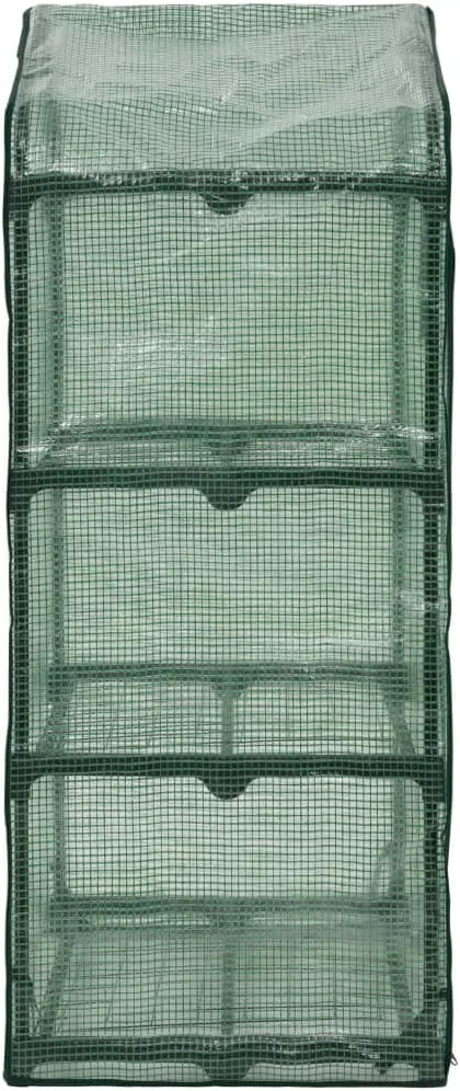 SKM 3-stufiges Mini-Gewächshaus 69 x 49 x 125 cm,Heim & Garten,Rasen & Garten,Gartenpflege,Gewächshäuser,Grün,3.75 kg,46917 – Bild 6