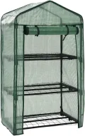 SKM 3-stufiges Mini-Gewächshaus 69 x 49 x 125 cm,Heim & Garten,Rasen & Garten,Gartenpflege,Gewächshäuser,Grün,3.75 kg,46917 - Thumbnail 1