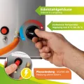 Bio Green Gas-gewächshausheizung EcoPilot, 4500 Watt, Silber, Thermostat-Regelbereich: 0° – 20° C, Edelstahl, Outdoor, Gas, 38x17x40 cm, für Gewächshäuser bis 22m², Bodenmontage - Thumbnail 3